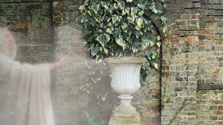 Spirit photography in the garden at Lamb House